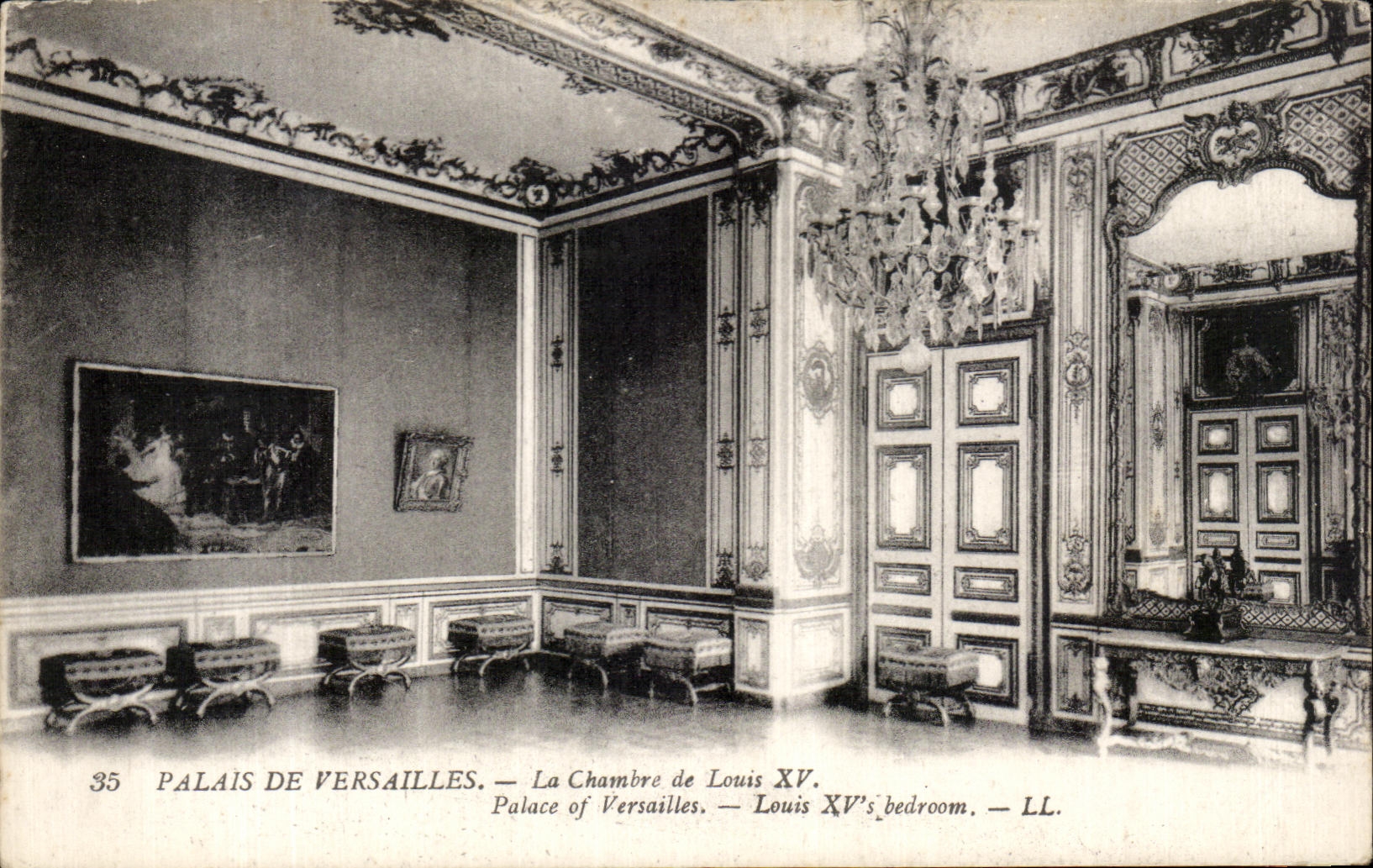 CPA Palate Of Versailles the Room of Louis XIV