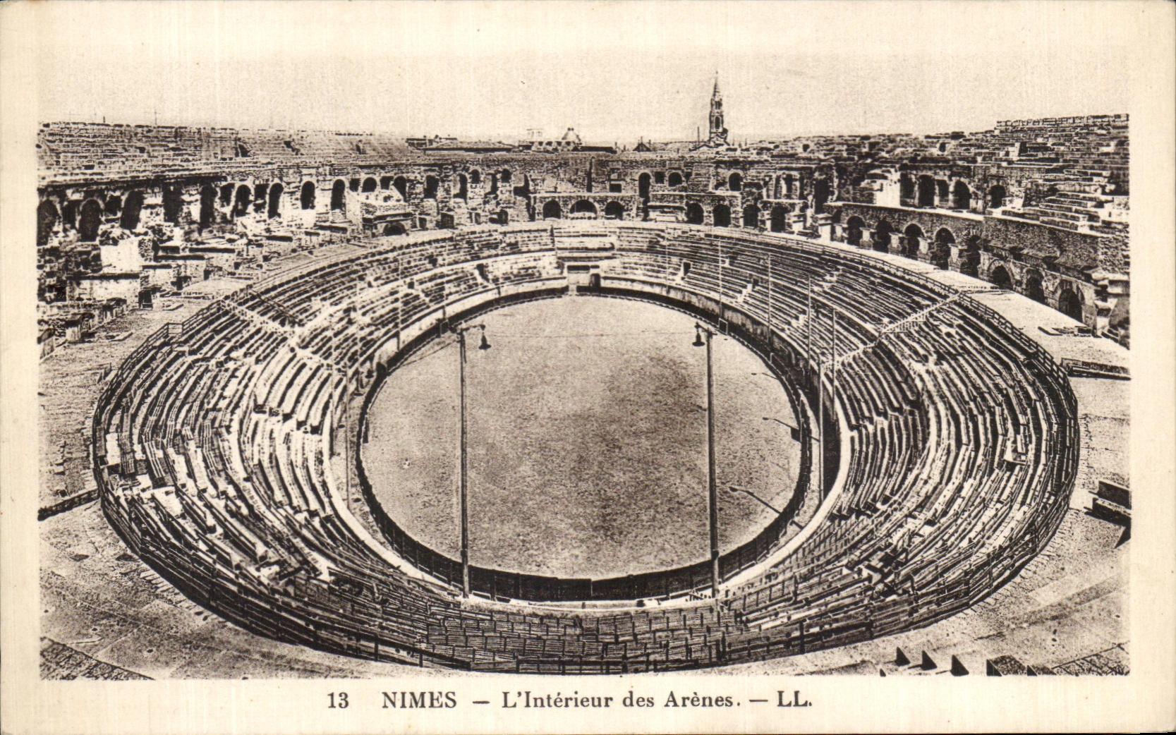 CPA Nimes Interior of Arena
