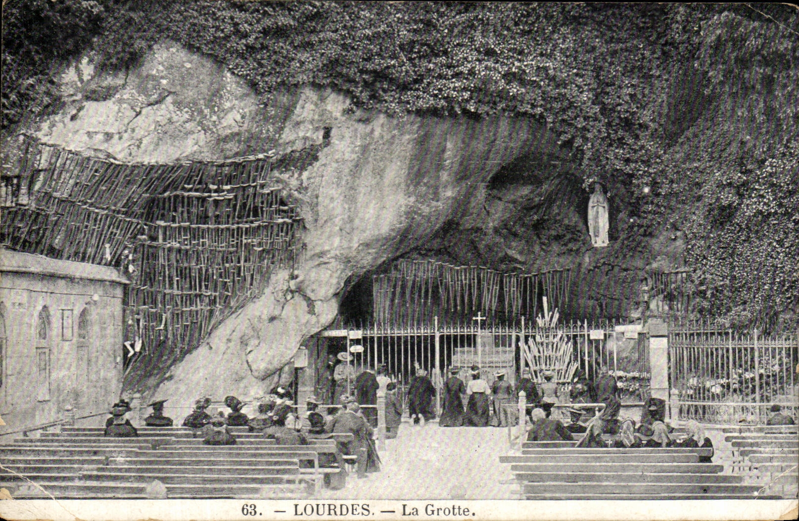 CPA Lourdes the Cave