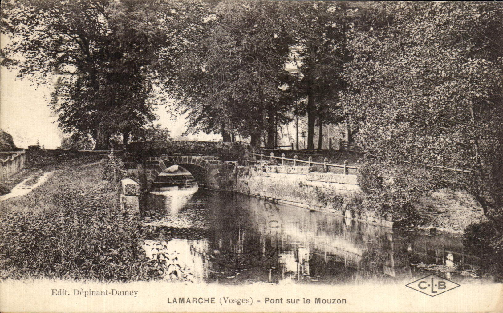 CPA Lamarche Bridge on Mouzon