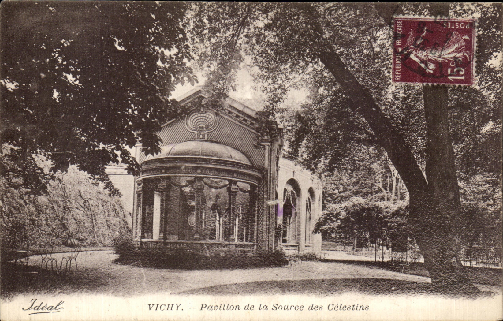 CPA Vichy House of the Source of Celestins