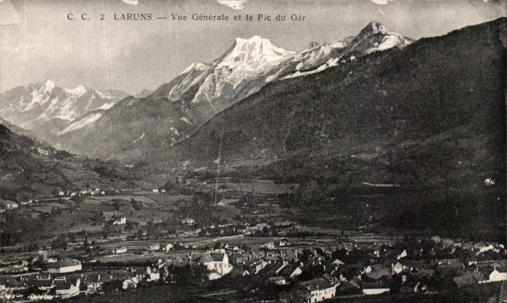 CPA Laruns View and the Peak of Ger