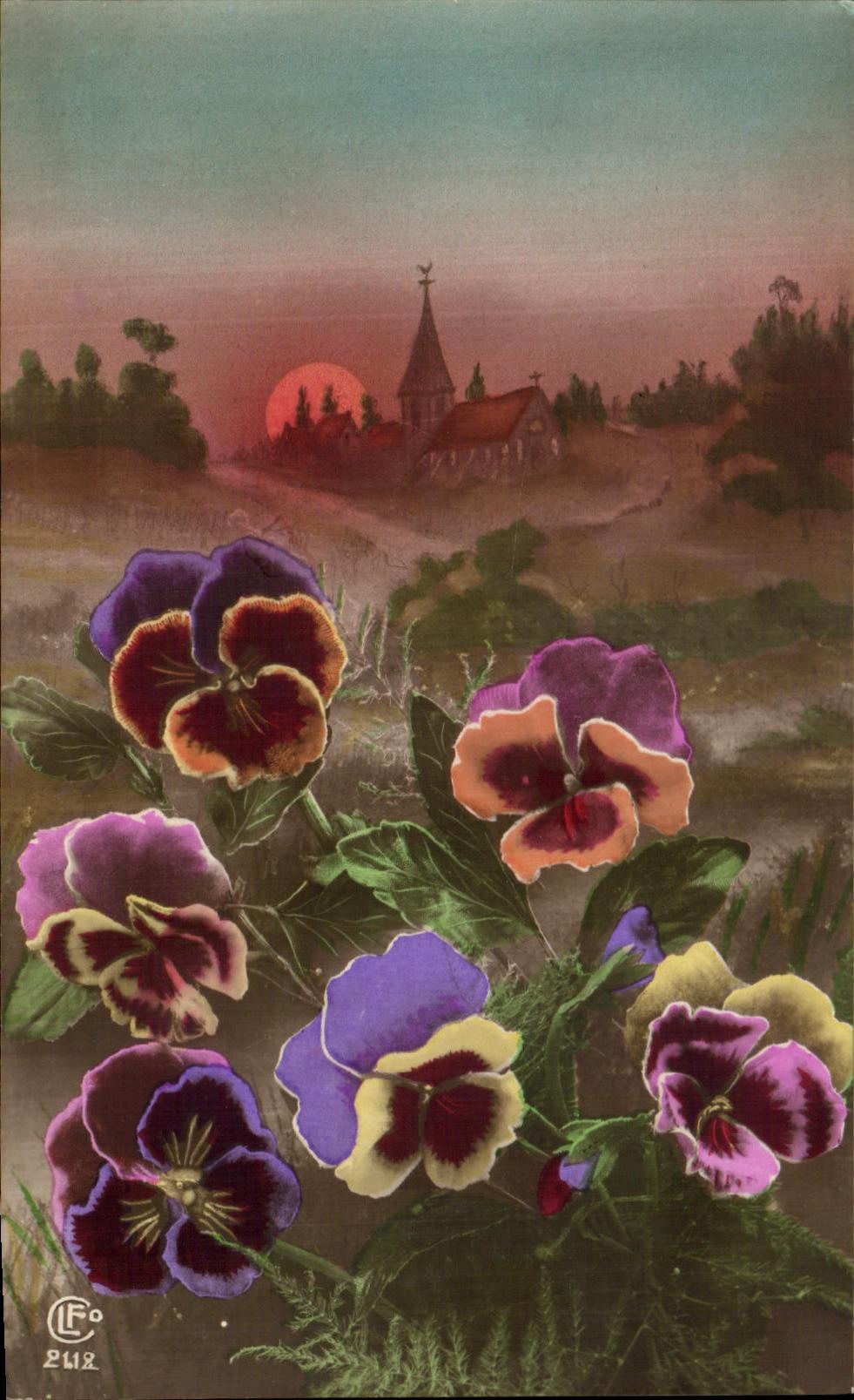 Flores de la fantasia de CPA