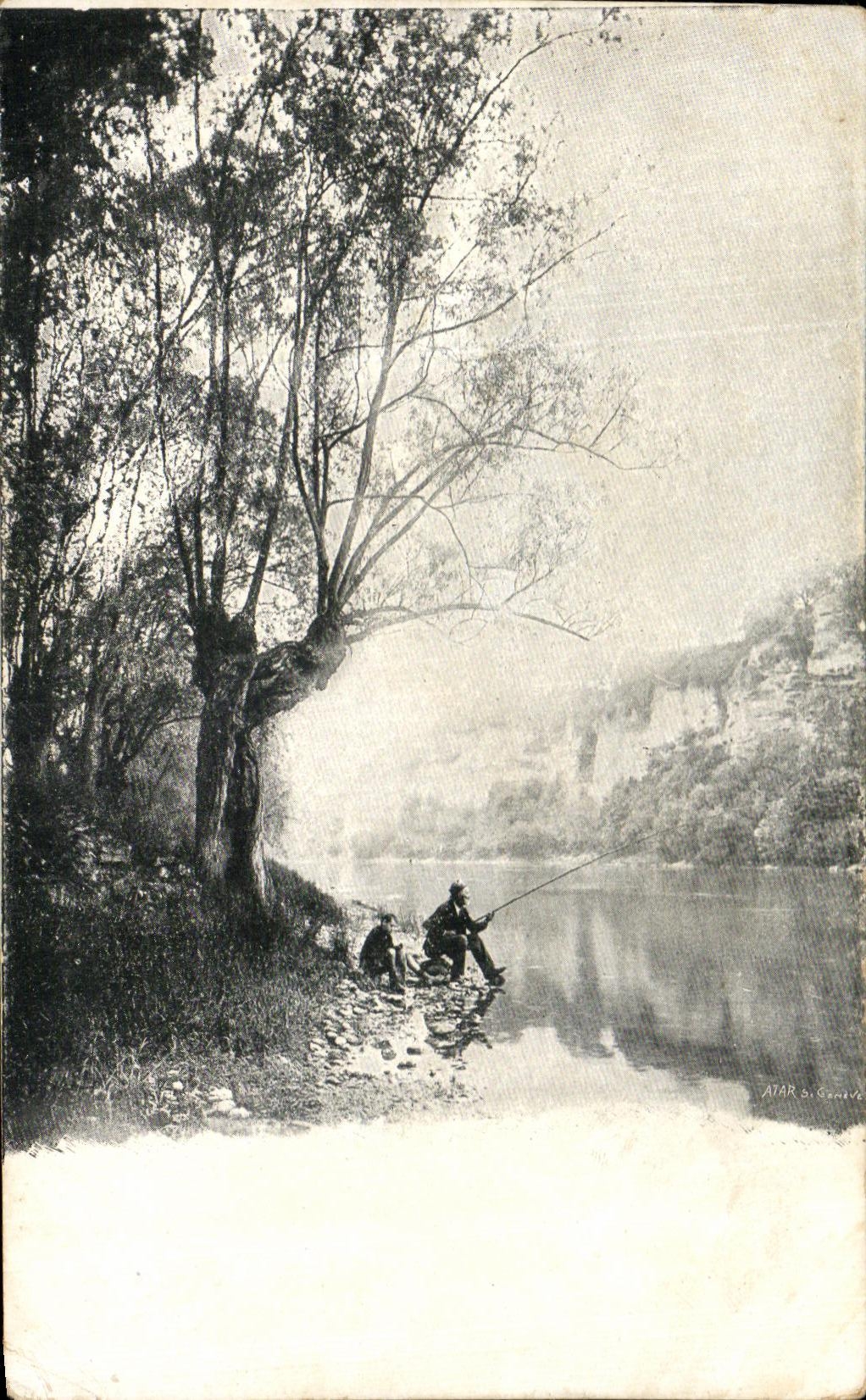 CPA Fantaisie Pecheur 