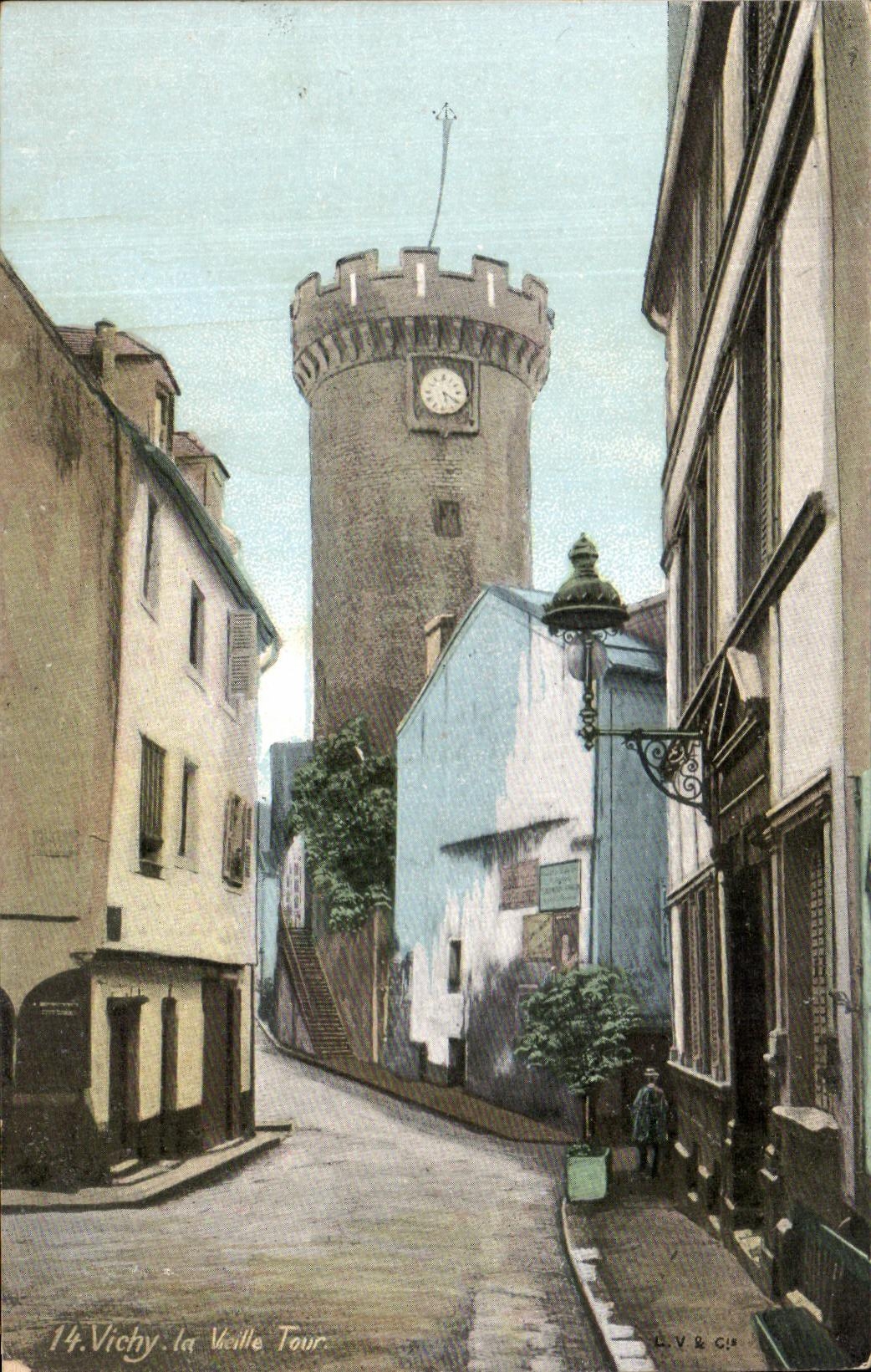 CPA Vichy the Tower City