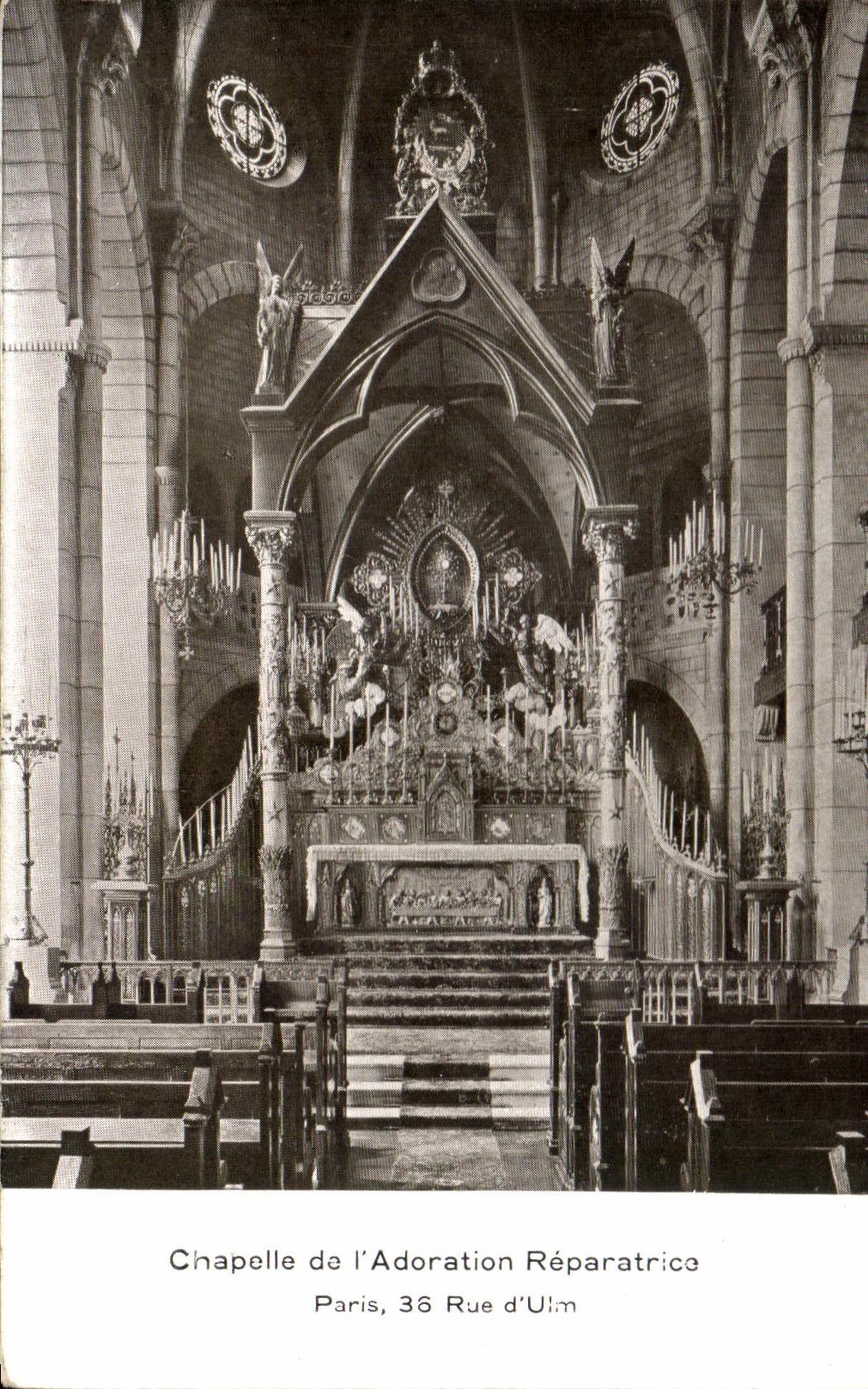 CPA Vault Of the Repairing Worship Paris Street of Ulm
