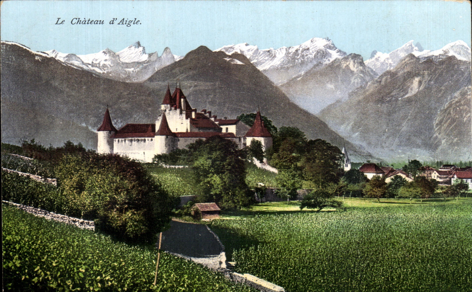 CPA the Castle of Eagle