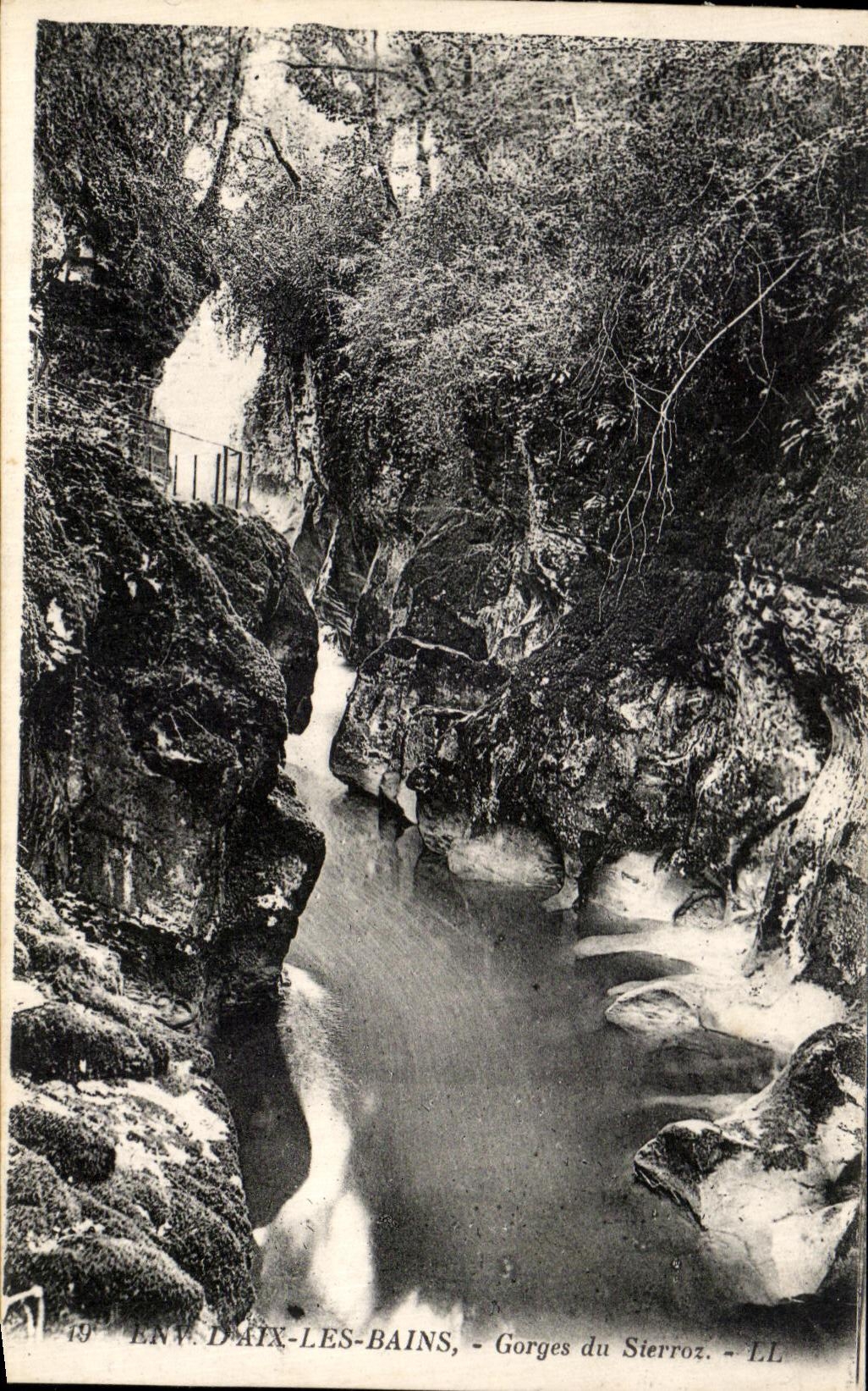 CPA Falls Of Sierroz the Stopping Surroundings of Aix les Bains