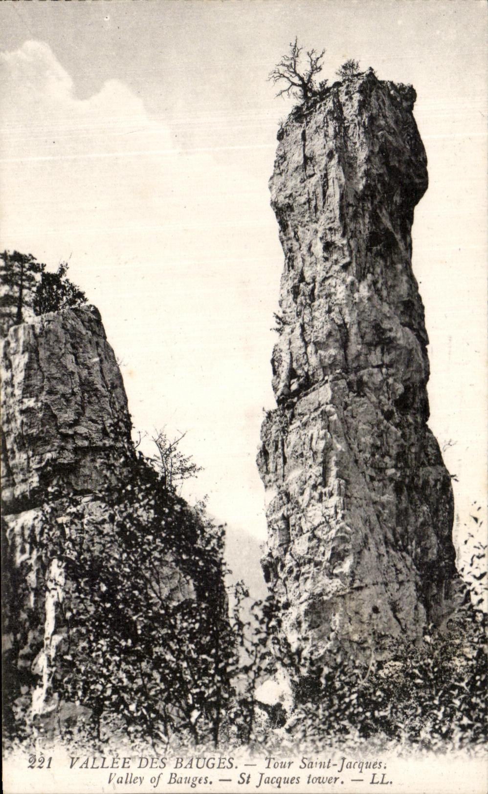 CPA Valley Wallows Tower Sant Jacques