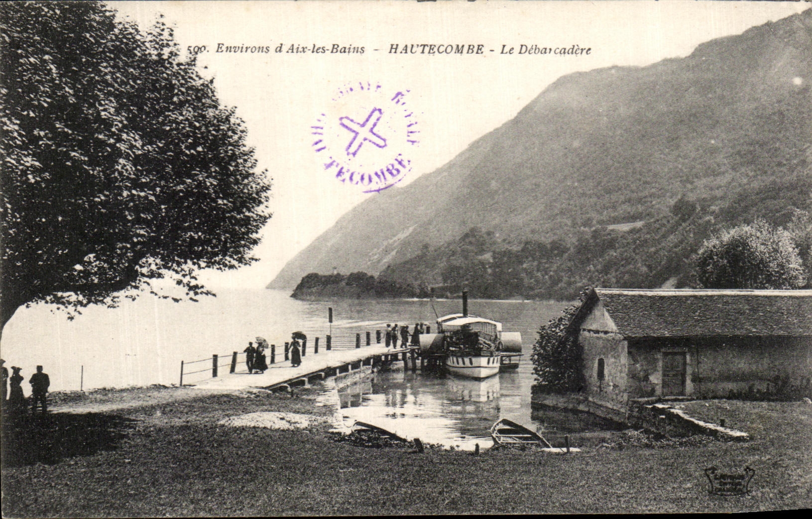 CPA Surroundings D Aix les Bains Hauteconbe the Unloading dock