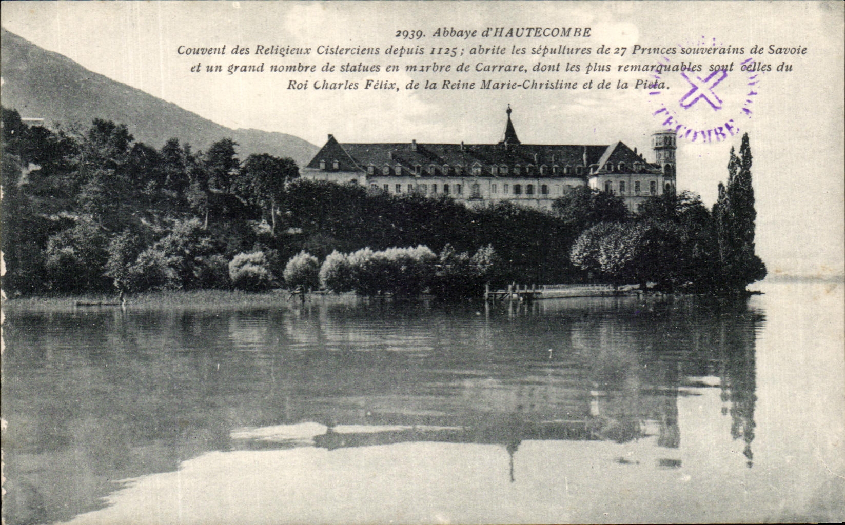 CPA Abbaye of Hautecome brood of the Cisterciens Monks