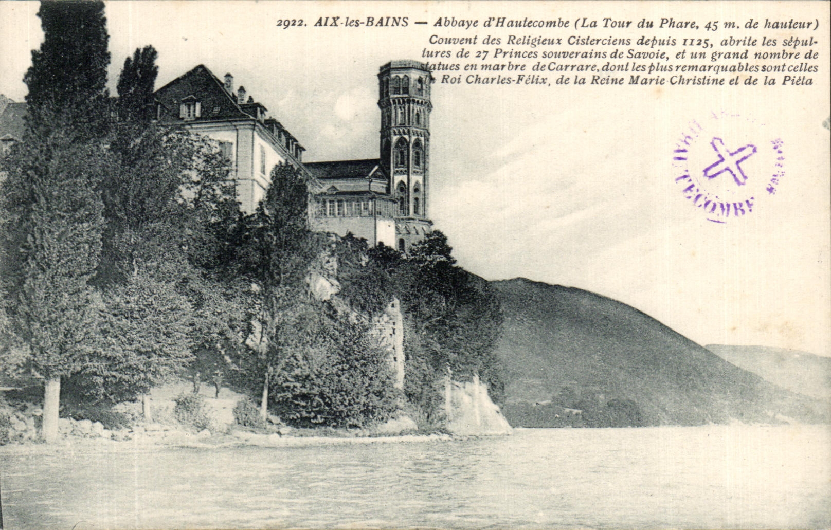 CPA Aix les Bains Abbaye of Hantecombe Brood of the Cisterciens Monks