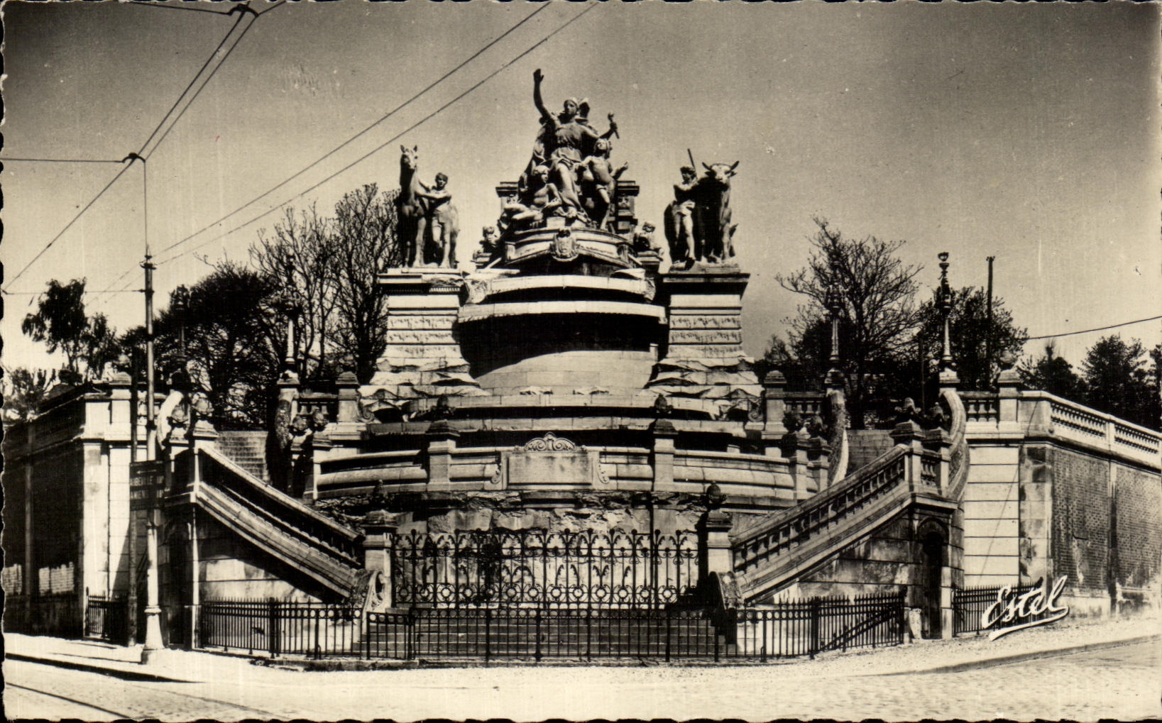 CPA Rouen Fountain Sainte Marie