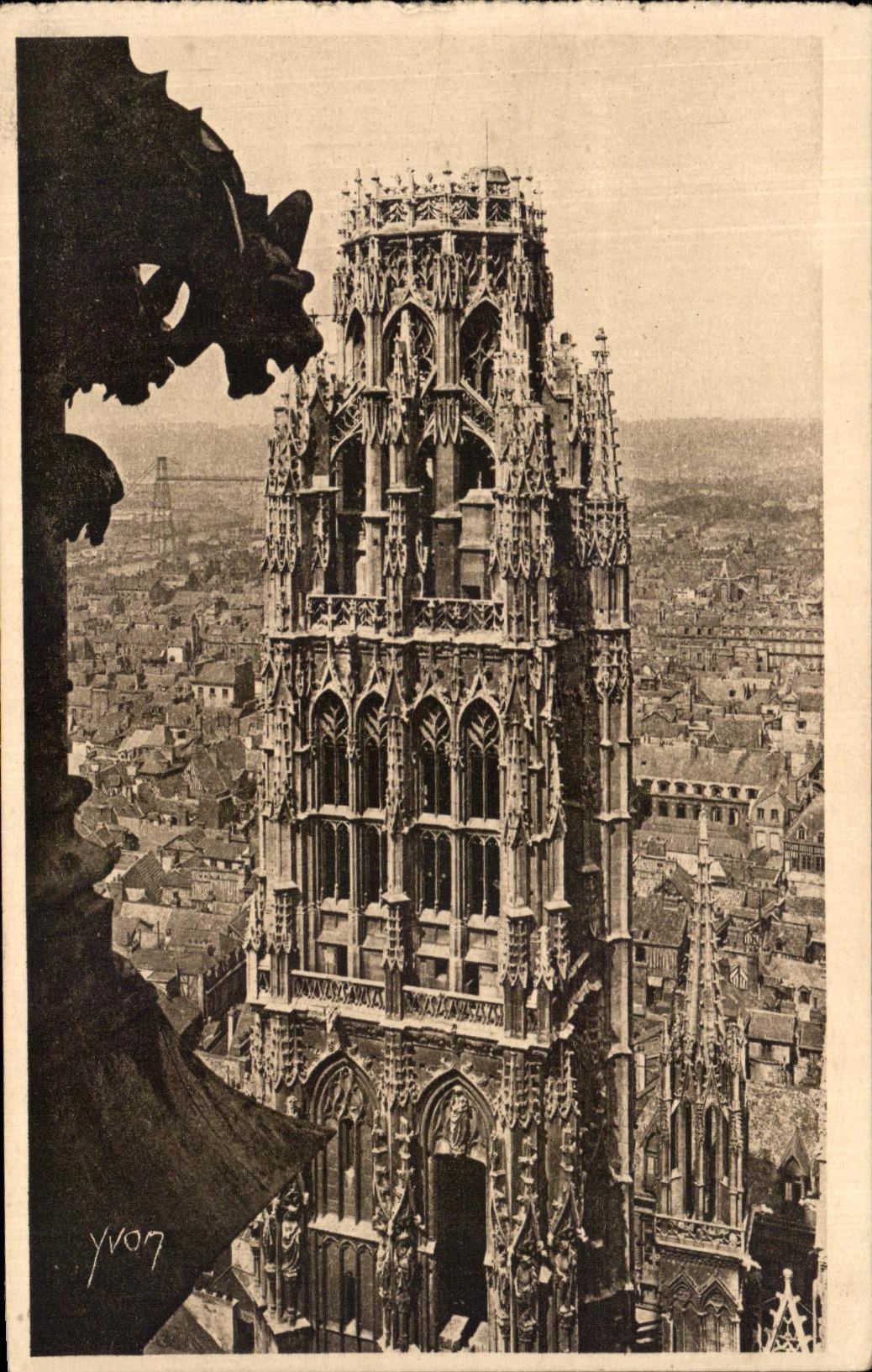 CPA Rouen the Tower of Butter