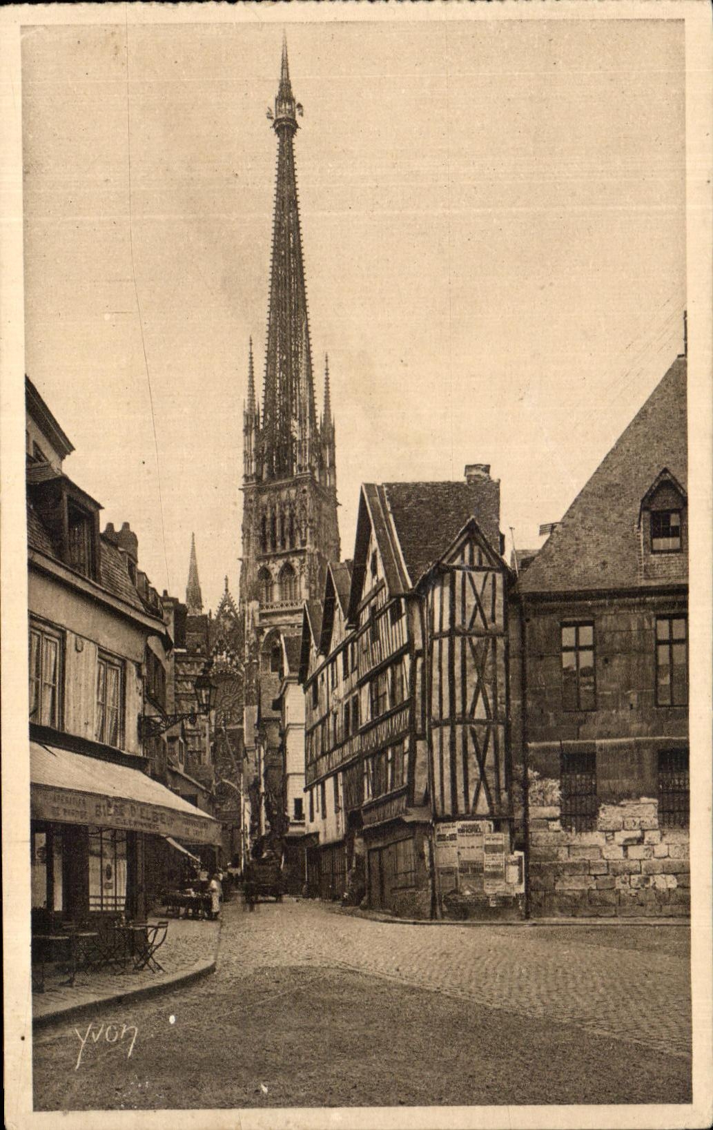 CPA Rouen Old women Houses