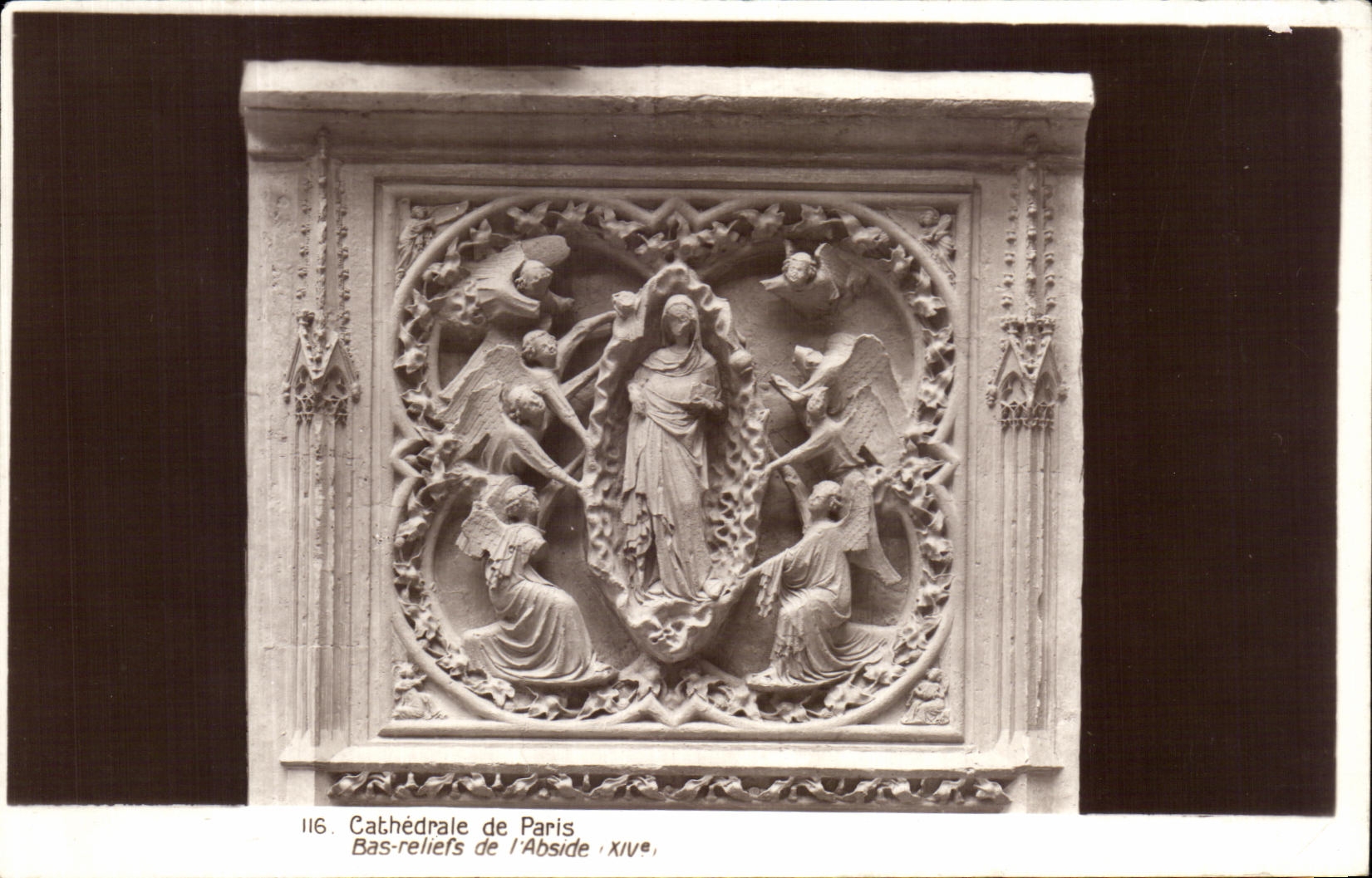 Catedral de CPA de las relevaciones bajas de Paris de I Abside