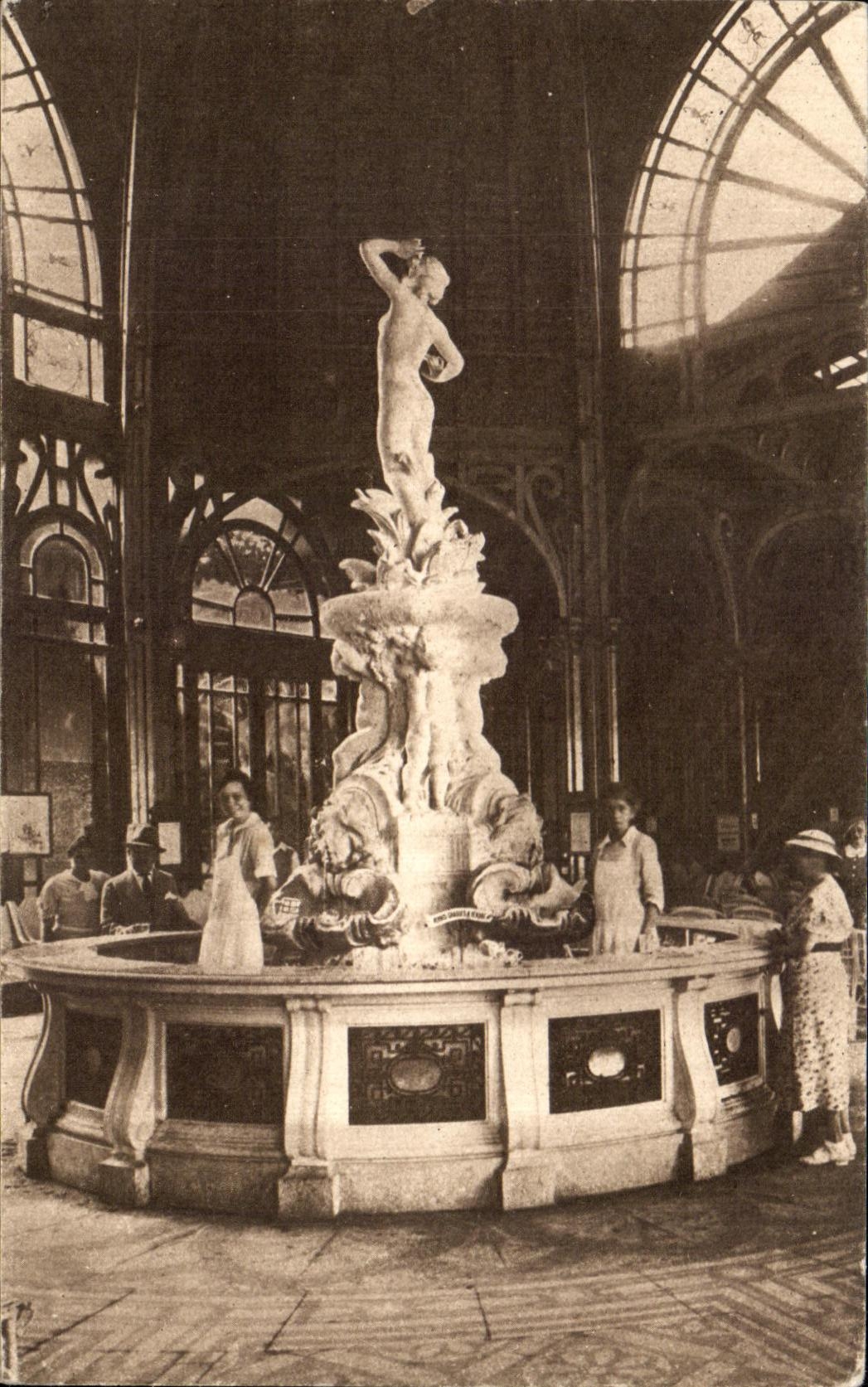 CPA Evian Les Bains Cachat Refreshment bar