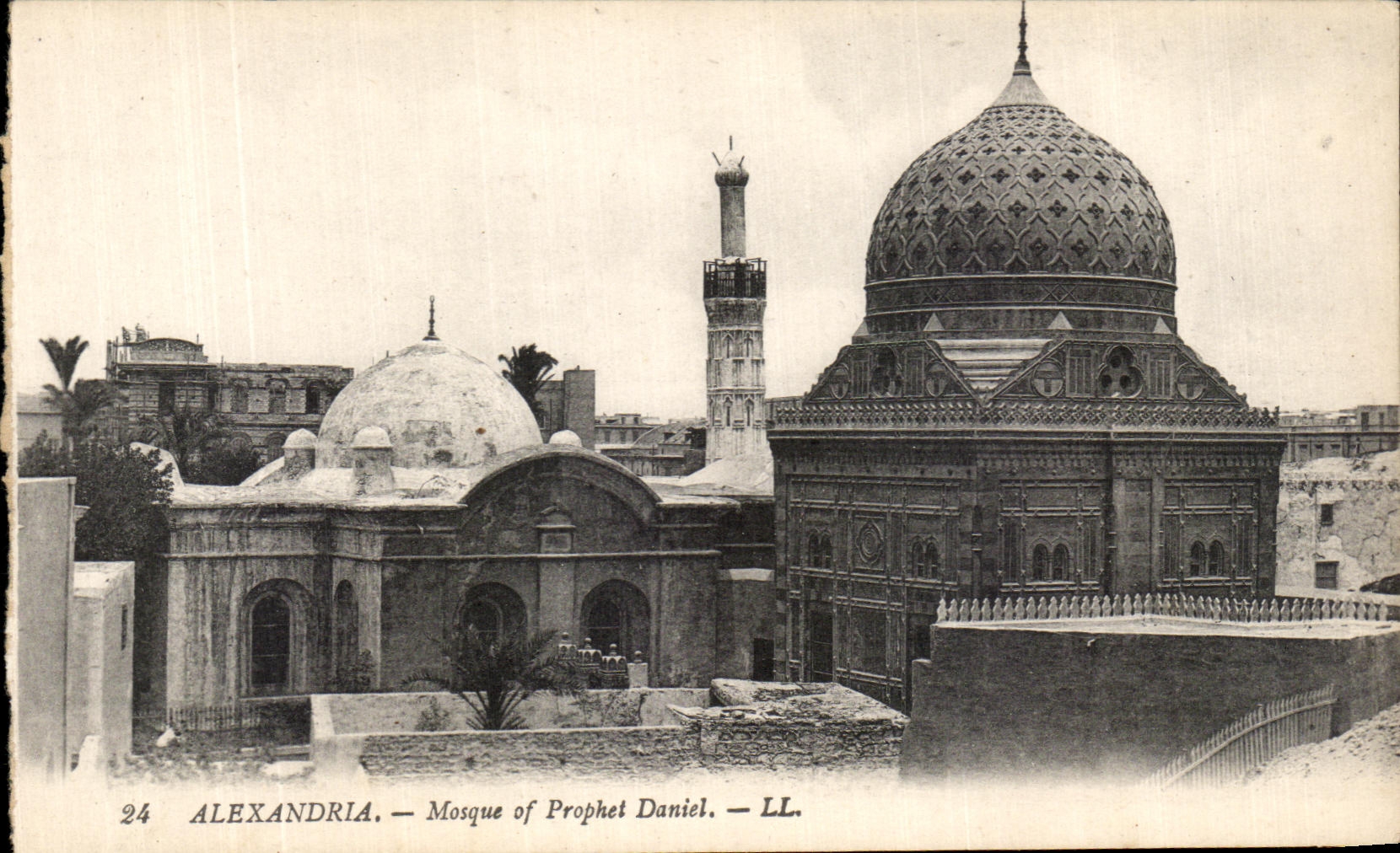 CPA Alexandria Mosque Of Prophet Daniel Egypte