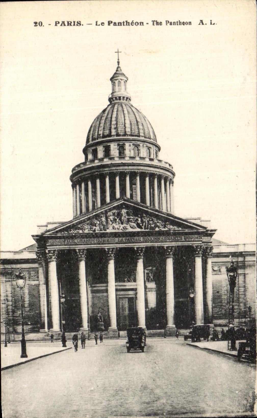 CPA Paris el panteon