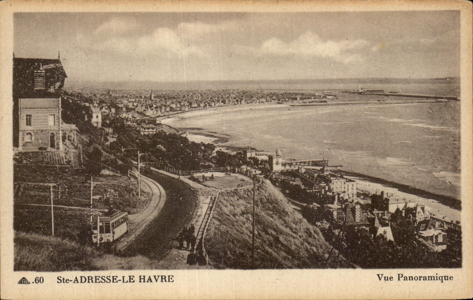 CPA co Addresses Le Havre Panoramic View