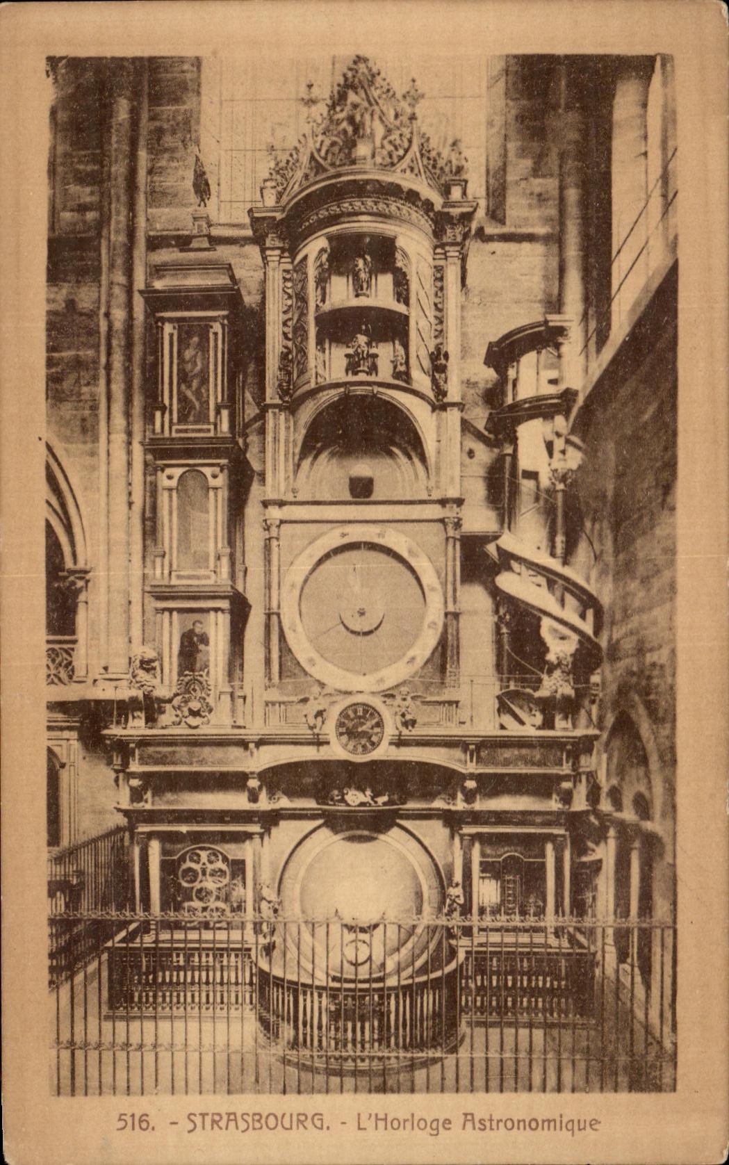 CPA Stasbourg the Astronomical Clock