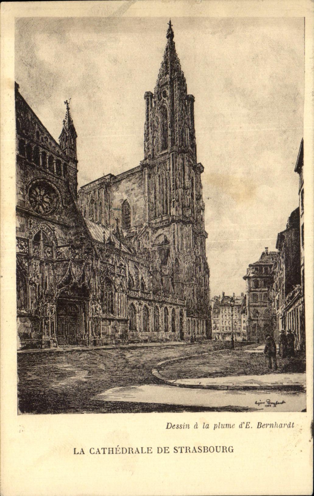 CPA Cathedral Of Strasbourg
