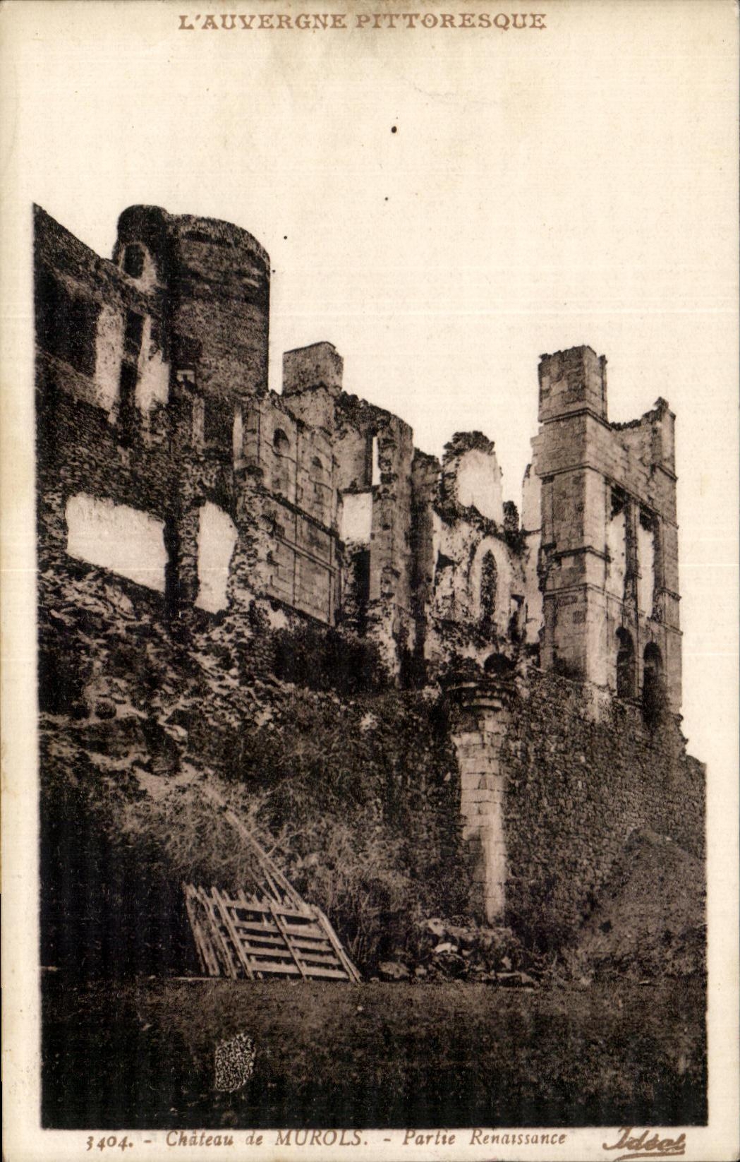 CPA Castle of Murols Left Renassance