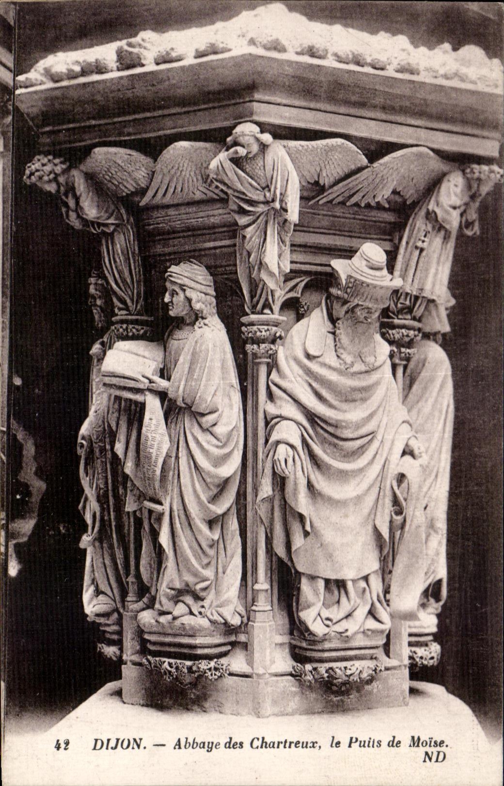 CPA Dijon abbey of the Carthusian monks Puils de Moise