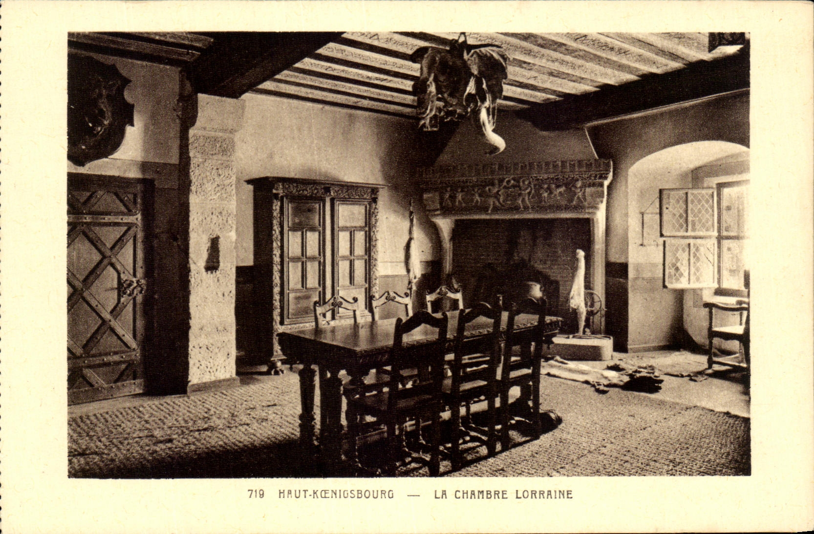 CPA High Koenigsbourg the Lorraine Room