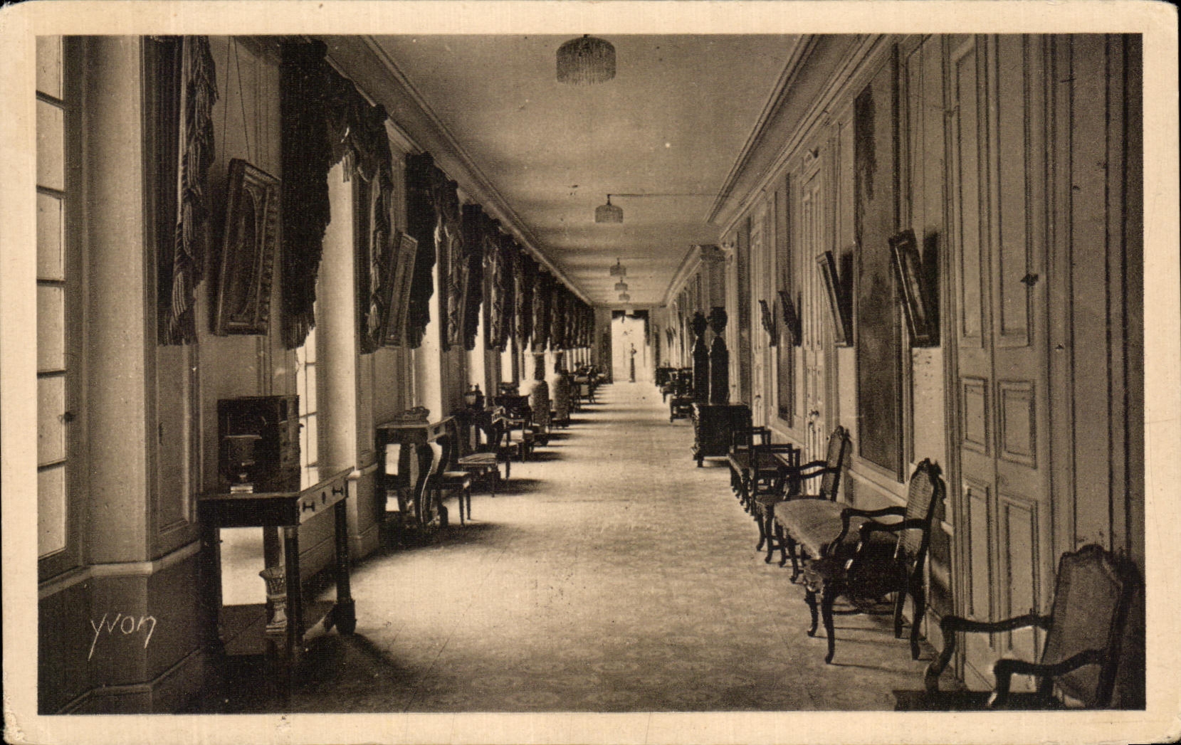 CPA castle De Valencay Gallery Of the First Stage