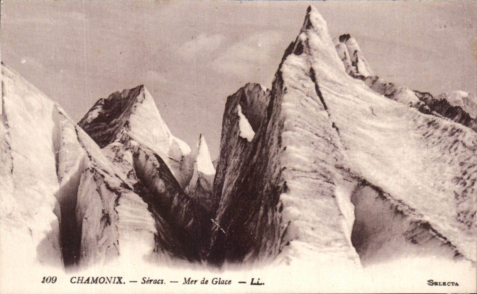 CPA Chamonix Seracs Sea of Ice