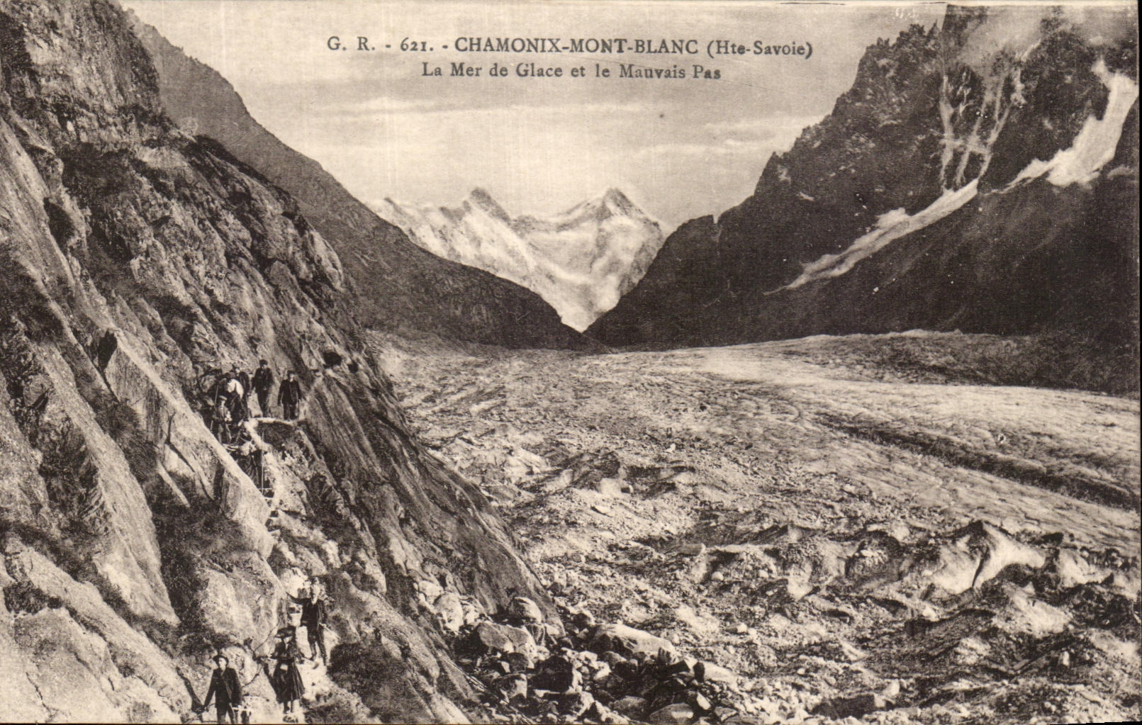 CPA Chamonix Mont Blanc Sea of Ice and Manvais Not