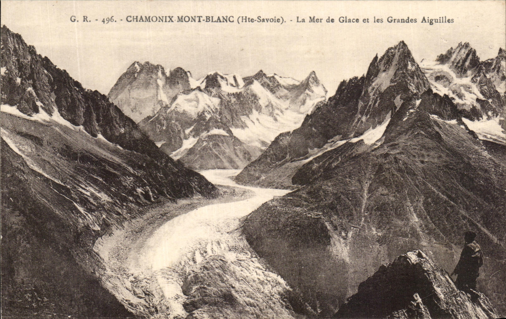 CPA Chamonix Mont Blanc Sea of Ice and Large Needles