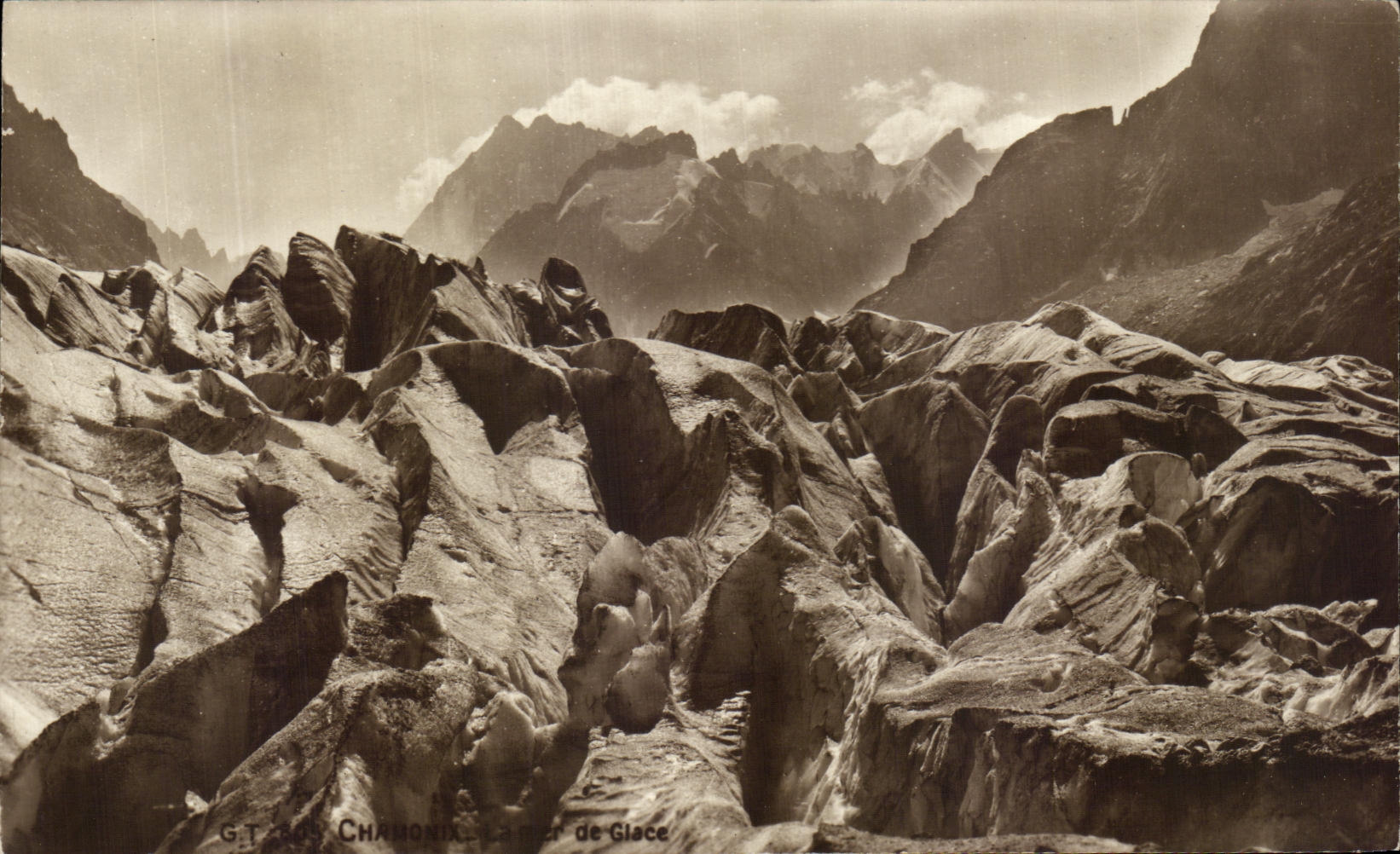 CPA Chamonix Sea of ice