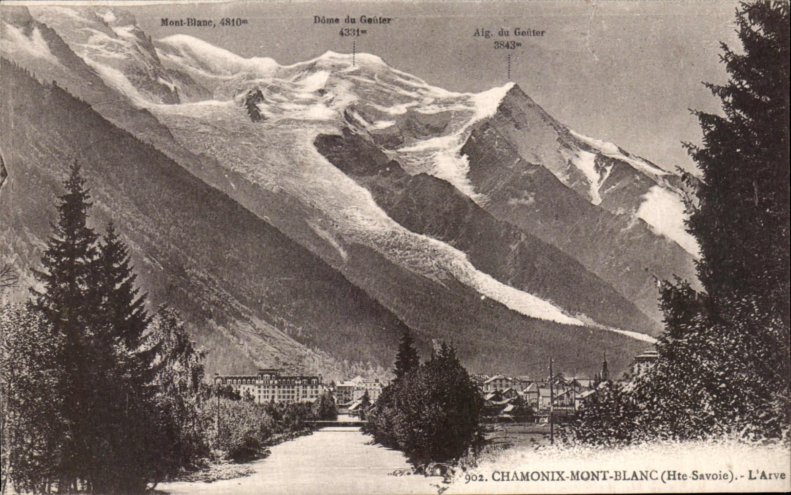 CPA Chamonix Mont Blanc Arve