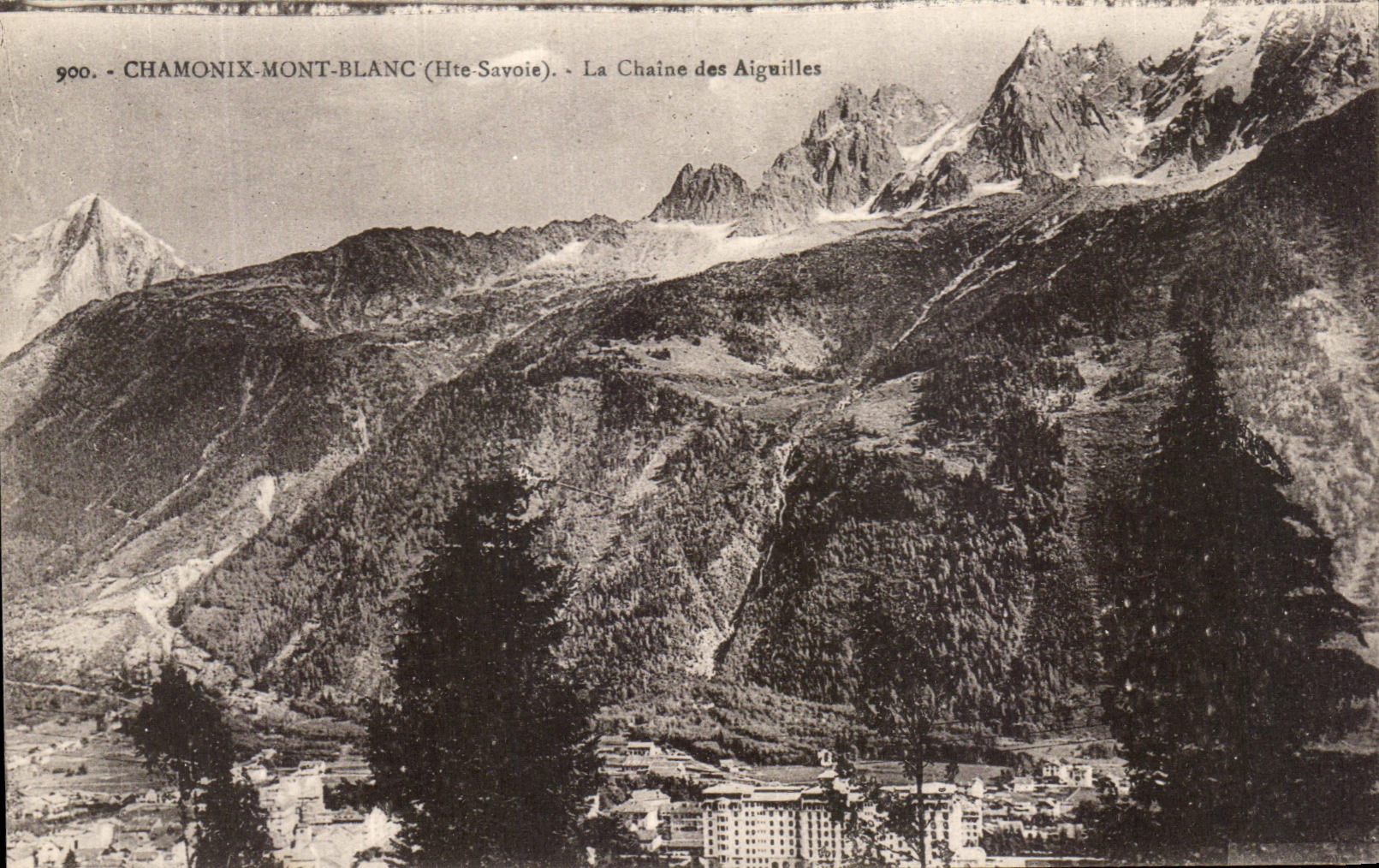 CPA Chamonix Mont Blanc the Chain of the Needles