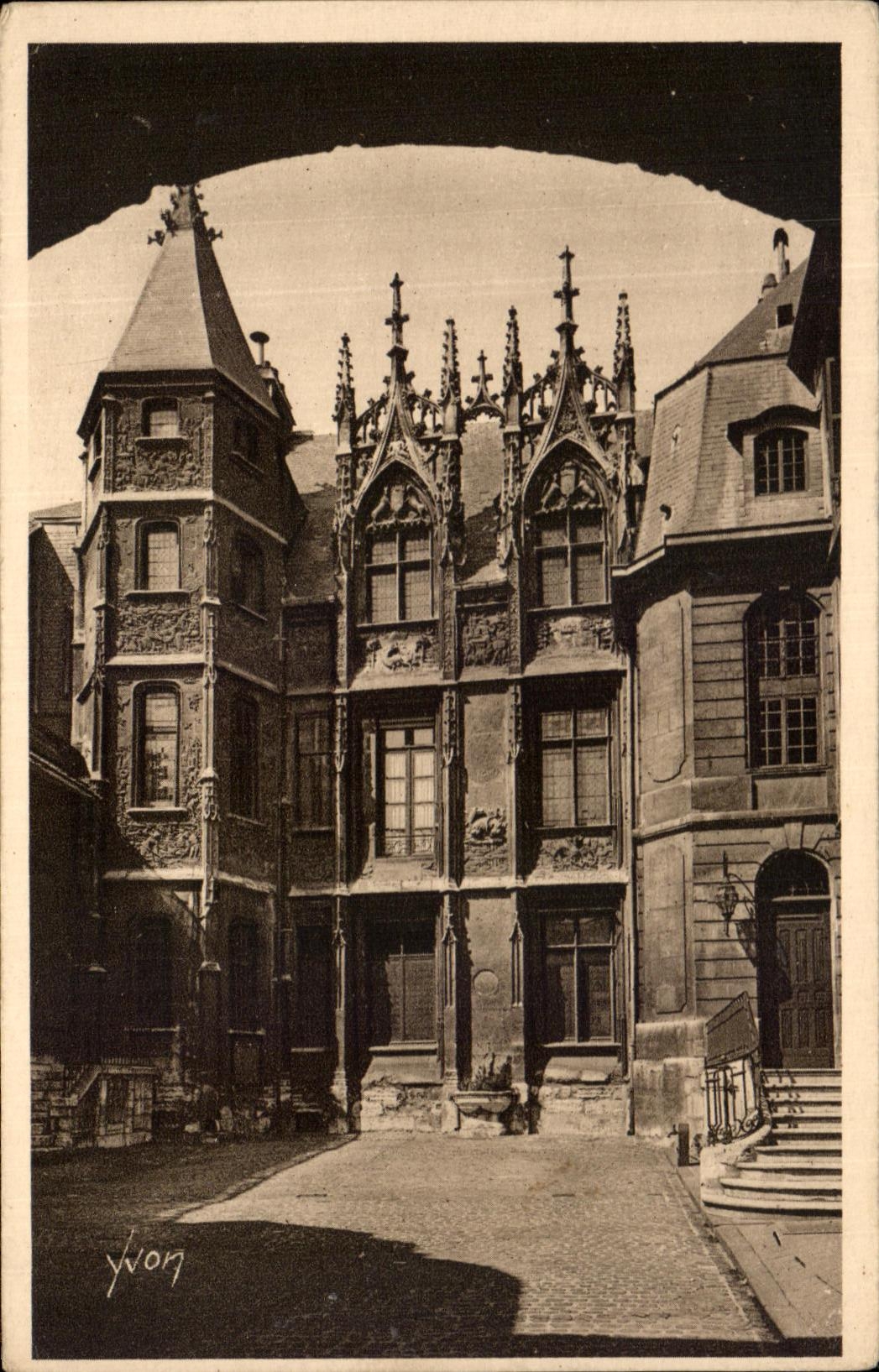 CPA Rouen Hotel of Bourgtheroulde