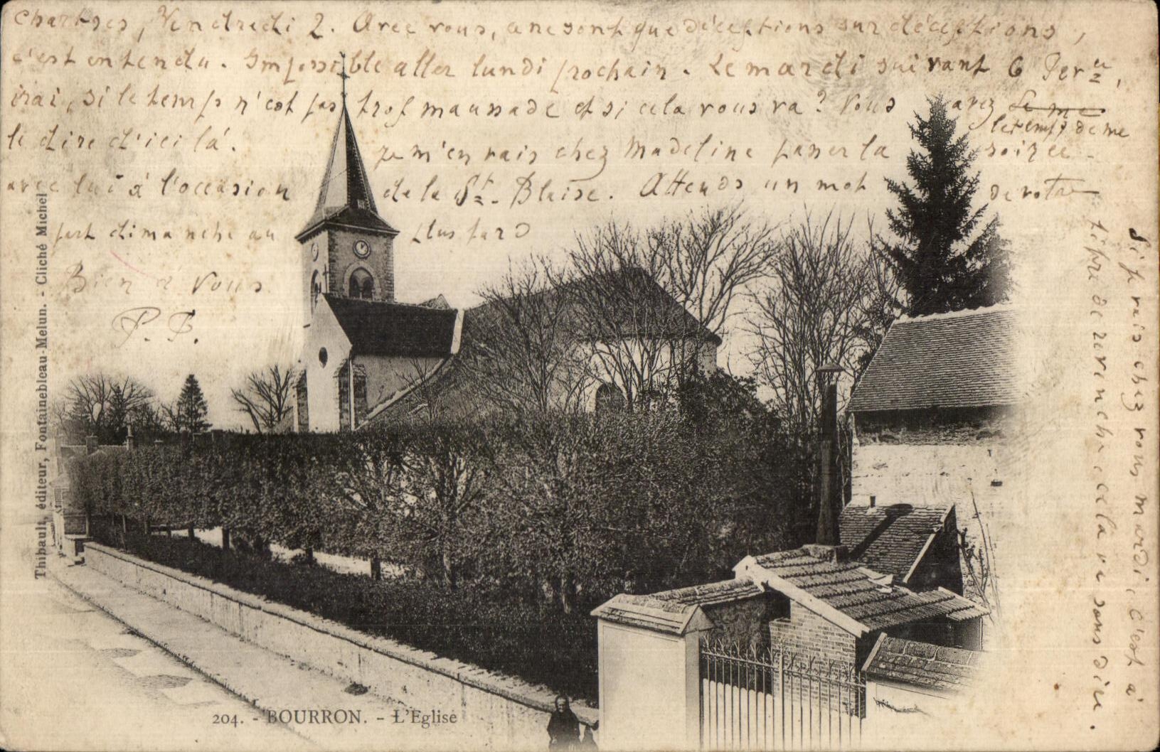 CPA Bourron the church