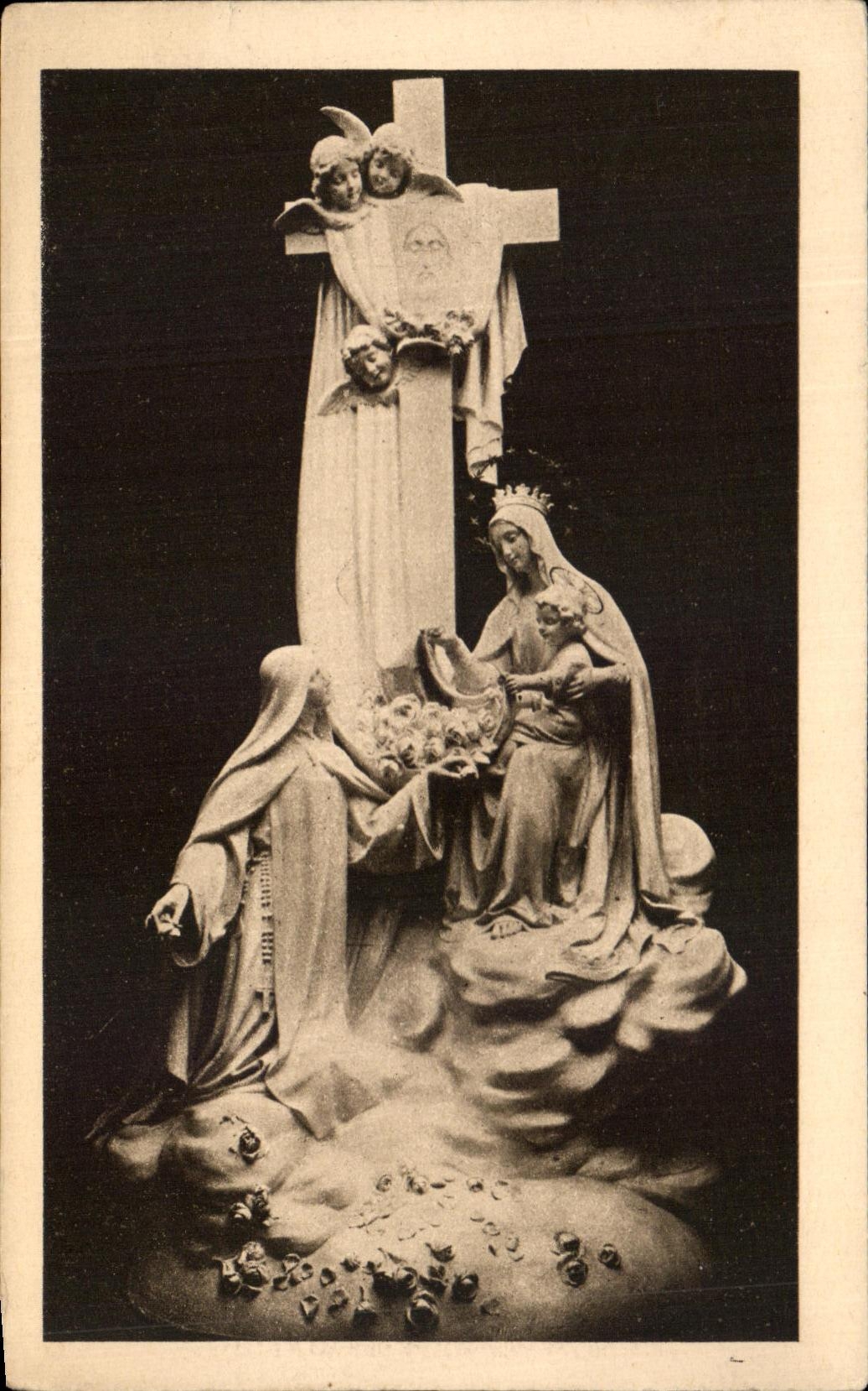 CPA La Chapelle Of the Carmelite nuns De Main Lisieux furnace bridge