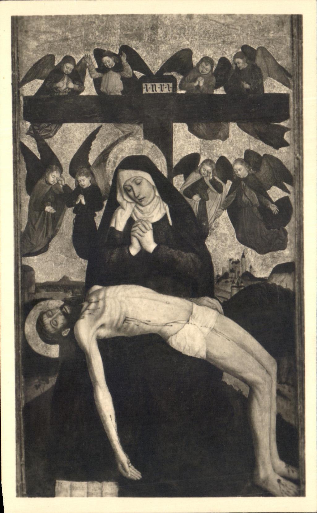 Pleta de CPA de Louis Brea Church De Cimiez