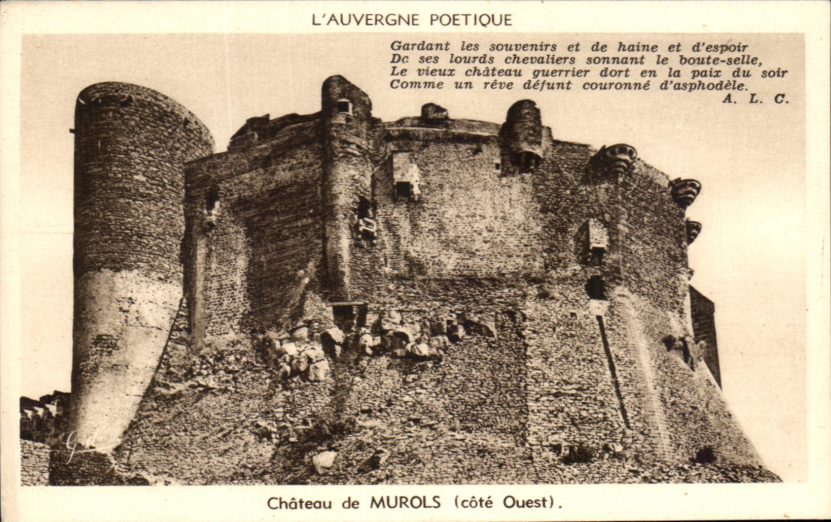 CPA Castle De Murols