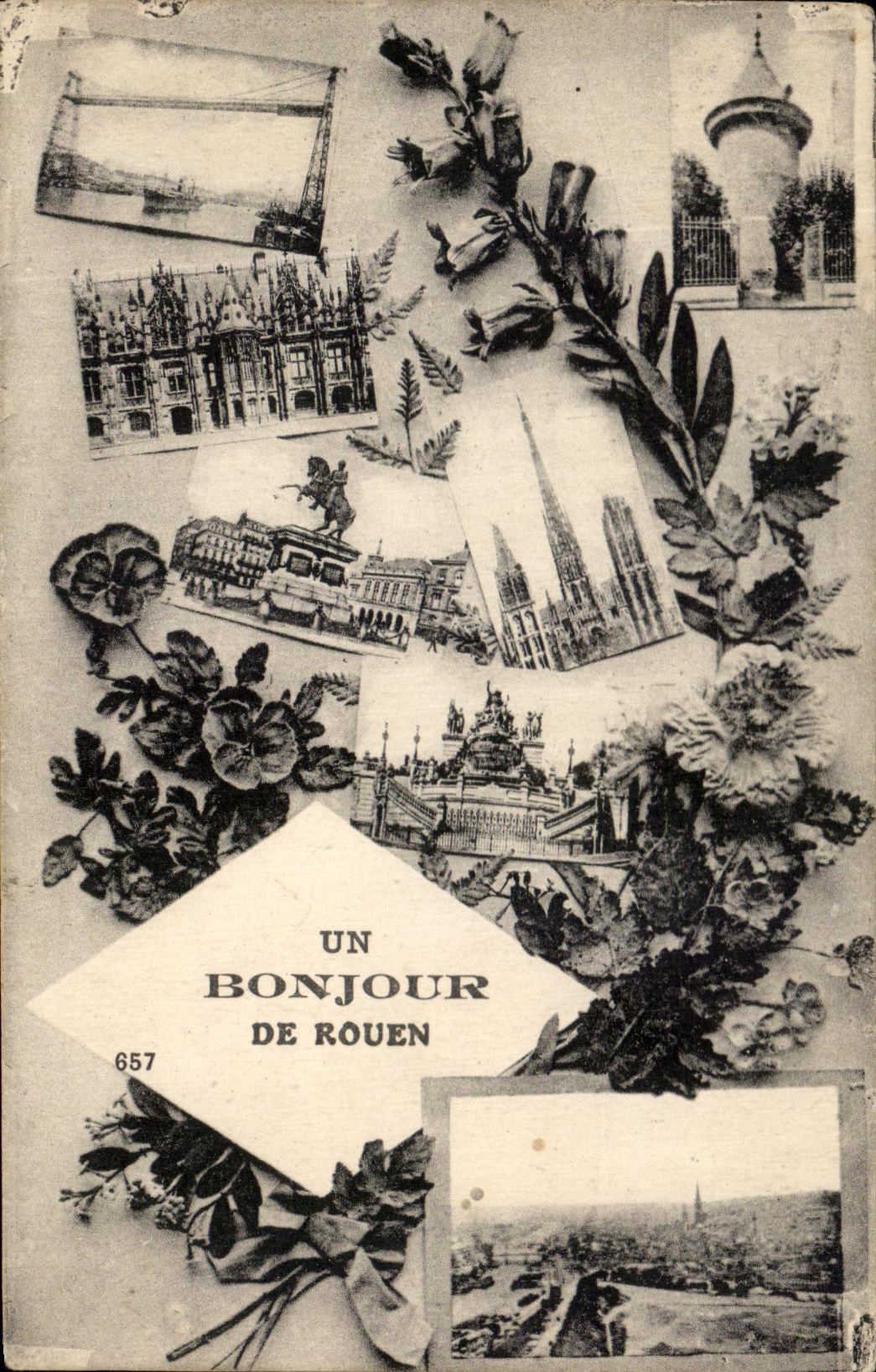 CPA a Hello of Rouen