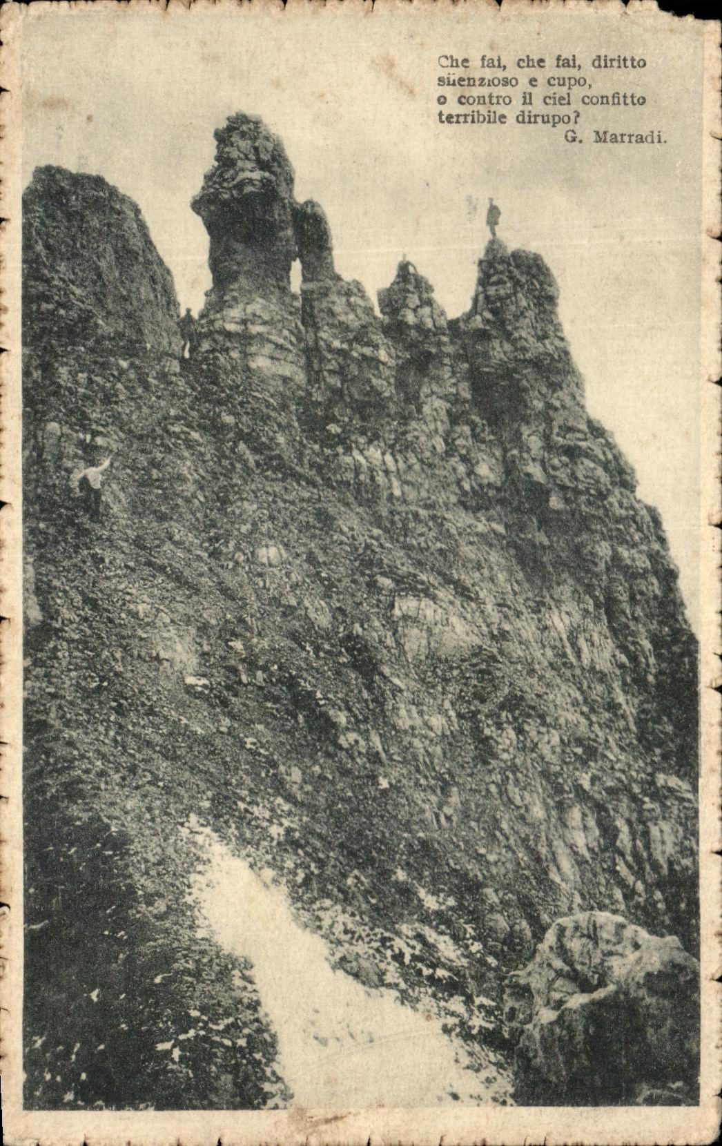 El fai Diritto Suenziozo E Cupo del che del fai de CPA Che tiene contro el cielo Confitto Terribile Dirupo