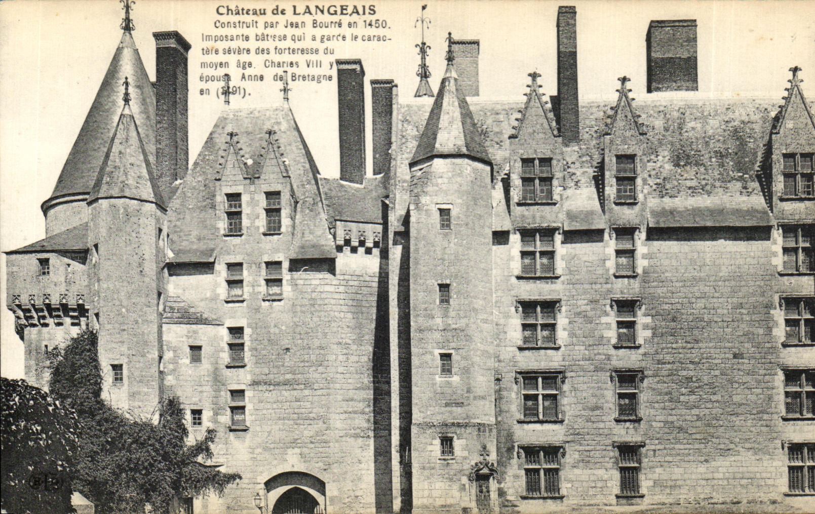 Castillo de CPA de Langeais