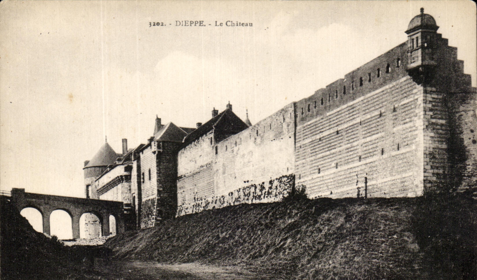 CPA Dieppe el castillo