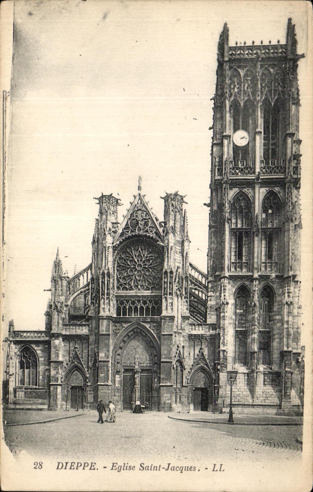 Santo Jacques de la iglesia de CPA Dieppe