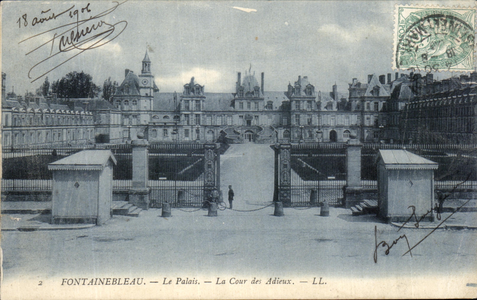 CPA Fontainebleau the Palate Court of the Good-byes