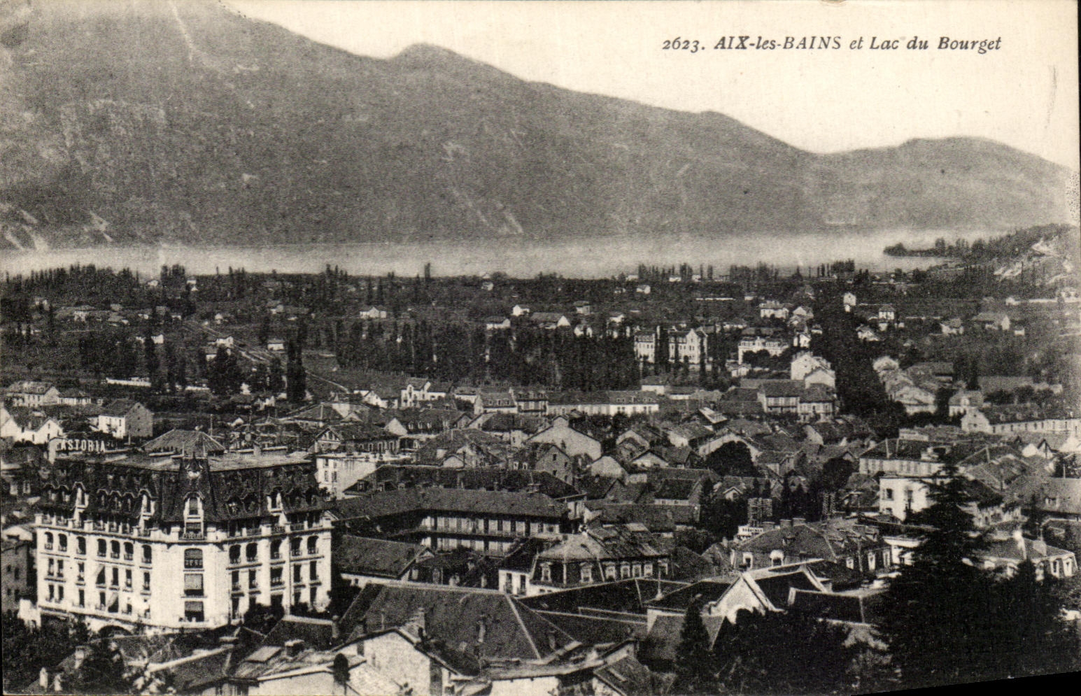 CPA Aix les Bains and Lake of Le Bourget