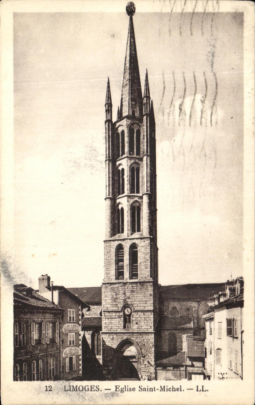 Saint Michel de la iglesia de CPA Limoges
