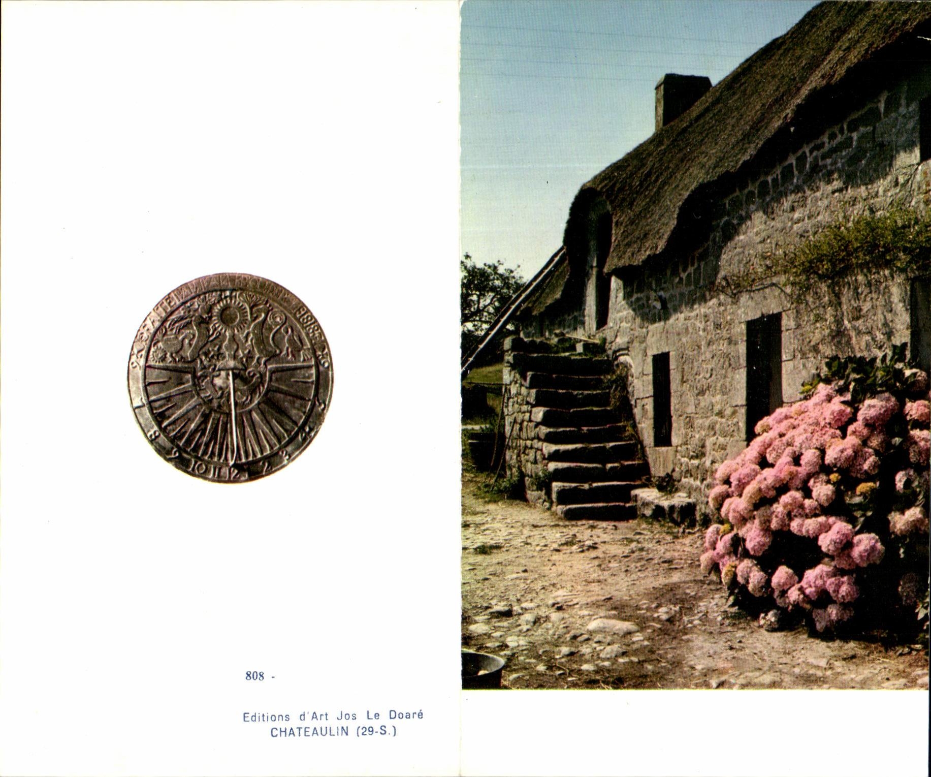 CPSM Wishes Breton House Brittany